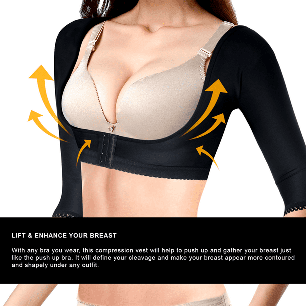 Breast Shapewear For Women Stretchable Posture Corrector Shaper (Beige, M)  : : Clothing, Shoes & Accessories