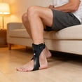 thumbnail image 3 of EGNMCR Foot Support Ankle Brace Foot Support Ankle Support And Traction Corrector To Correct Eversion orthotic device, 3 of 6