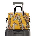 thumbnail image 2 of Laptop Bag Laptop Briefcase 15.7 x 3 x 11.8 Inches Laptop Bag Briefcases Laptop Storage Travel Laptop Bag Work Laptop Bag Yellow Giraffe, 2 of 8