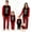 Red Black Elf-Plaid, variant on RUINIXCW Family Christmas Pajamas Matching Set Xmas Outfit Holiday Jammies Elf Letters Long Sleeve Tops Plaid Pants Sleepwear Adult Kids Toddler Baby