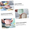 thumbnail image 6 of Clearance!YZEGDCH Household Spit Bones Plates Lightweight and Stackable Dining Table Garbage Plate Home Kitchen Utensils & Gadgets,4pcs, 6 of 9