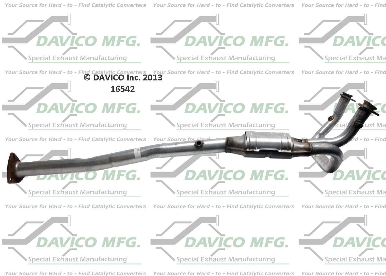 Davico Mfg 16542 Direct-Fit Catalytic Converter