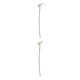 thumbnail image 2 of Ounissouiy Atmósfera romántica con cala simulada: alta adaptabilidad para varios entornos de decoración del hogar PU duradero Estambre amarillo estambre amarillo blanco 2Conjunto, 2 of 6