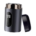 thumbnail image 2 of Barba de barba de barba de barba eléctrica se seca y húmedo doble uso USB de carga eléctrica para hombres barcas portátiles para viajar en automóvil gris, 2 of 8