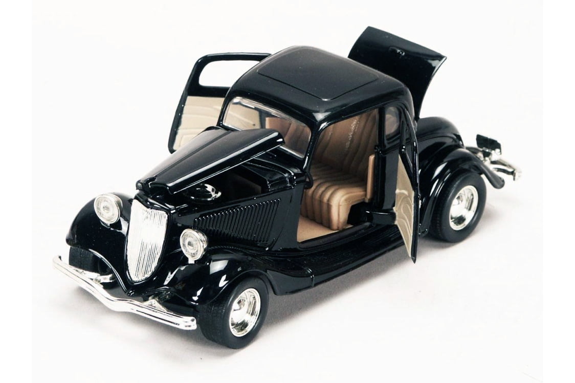 1934 Ford Coupe Hardtop, Black - Showcasts 77217BK - 1/24 Scale Diecast Model Car