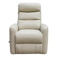 thumbnail image 6 of Bowery Hill Polyester/PU Manual Swivel Glider Recliner in Oyster, 6 of 7