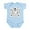 Sky Blue, variant on CafePress - Black Sheep Infant Bodysuit - Baby Light Bodysuit, Size Newborn - 24 Months