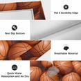 thumbnail image 5 of Basketball Outdoor Rug 3x5 Ft, Non Slip Washable Area Rug, Sports Brown Basketball Patio Rugs Carpet Runner, Large Floor Mat for Indoor/Outdoor Deck Porch Camping, 5 of 8