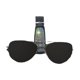 thumbnail image 2 of Parasol multifuncional para coche, soporte para gafas con forma de diamante, soporte para billetes, soporte creativo para gafas con perforación en caliente, suministros para coche para mujer, 2 of 6