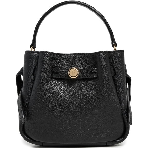 Tory Burch Hb Romy Mini Bucket Bag Black OS