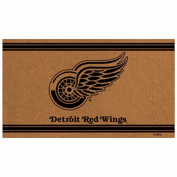Detroit Red Wings 16" x 28" Logo Turf Mat