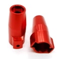 thumbnail image 1 of ZLight Porte-Moyeu Arrière en Alliage d'Aluminium Résistant à l'Usure pour 1/10 HSP 94180 Crawler Rouge, 1 of 6