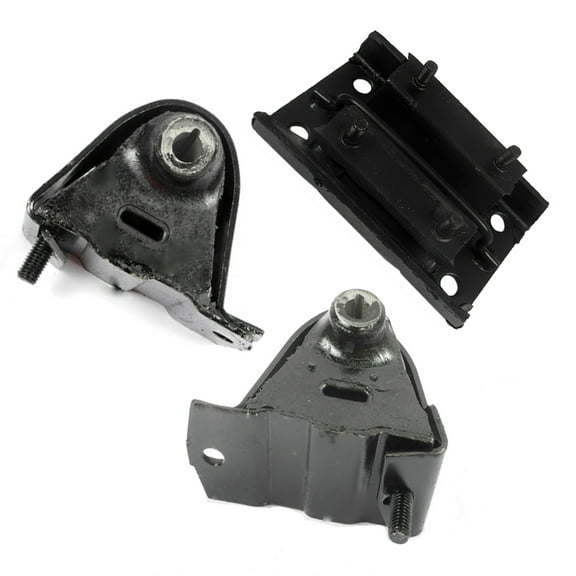 For 97-06 Jeep TJ Wrangler 2.4L 2.5L 4.0L 2883 2883 2882 Engine Motor & Transmission Mount Set 3PCS 97 98 99 00 01 02 03 04 05 06 Fits select: 1997-2006 JEEP WRANGLER / TJ SE