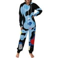 thumbnail image 2 of Blue'S Clues Women Men Pajamas Zipper Onesie Jumpsuit Hooded One Piece Sleepwear, 2 of 8