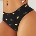 thumbnail image 1 of iTNHFP sous-Vêtements pour Femmes Mode Dessin Animé Taille Basse Motif Réduit Respirant Slips, 1 of 4