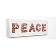 thumbnail image 3 of The Stupell Home Decor Collection Peace Floral Bush Shapes Lettered Painted Typography Oversized Stretched Canvas Wall Art, 13 x 1.5 x 30, 3 of 5