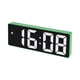 thumbnail image 1 of Reloj despertador digital LED Reloj electrónico Pantalla grande 12/24H Control de voz con Verde, 1 of 7