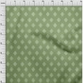 thumbnail image 4 of oneOone Cotton Cambric Light Green Fabric Geometric Diy Clothing Quilting Fabric Print Fabric By Yard 42 Inch Wide, 4 of 4