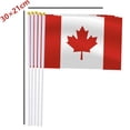 thumbnail image 3 of czcpp-25 Pack Petit Drapeau à Main Canadien, Mini Bâton Miniature Décoratif, 3 of 4