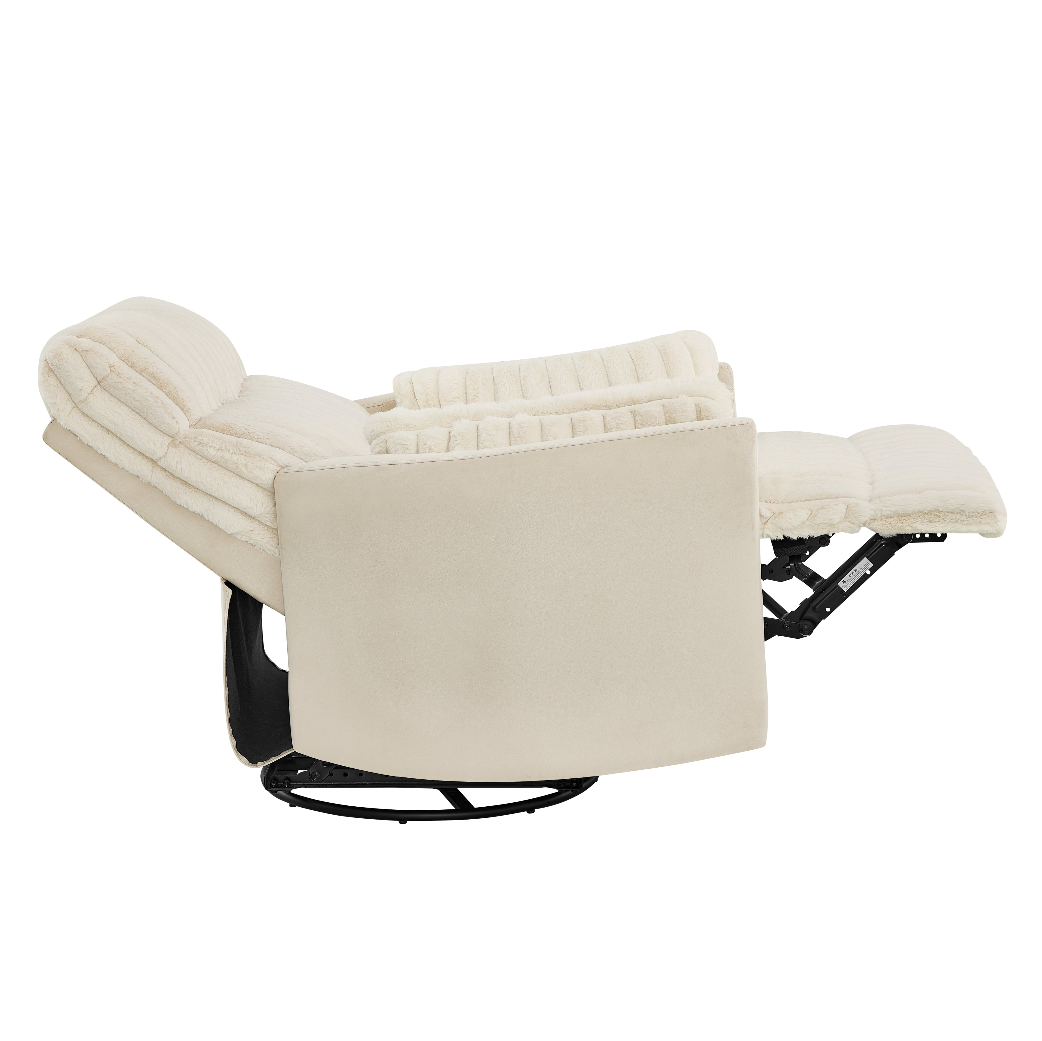 Roundhill Furniture Bocaton Wide Wale Corduroy Upholstery Manual Recliner