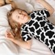 thumbnail image 5 of Balery Cow Print Black White Conjunto de Pijama Infantil de Manga Corta con Estampado – Ropa de Dormir de Algodón Suave-Medium, 5 of 6