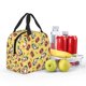 thumbnail image 5 of Fotbe Pineapples Sharks In Hawaiian Bolsa Térmica con Estampado y Forro de Aluminio Grueso Bolsa de Almuerzo con Bolsillo Frontal para Hombres y Mujeres, Ideal para Trabajo, Escuela, 5 of 8