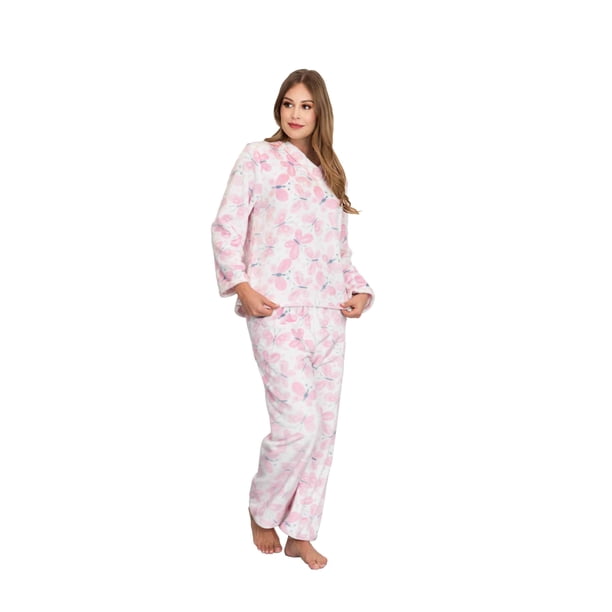 Pijama TESSO HOME supersoft Mariposas para dama