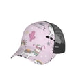 thumbnail image 7 of Disketp No Drama Llama Print Trucker Hat Men Women - Mesh Baseball SnapBack Cap, 7 of 7