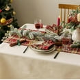 thumbnail image 5 of Tartan Plaid Table Runner for Home Kitchen Dinner Party Holiday Christmas Table Decorations - Scottish Christmas Table Runners, 5 of 15