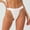 White, variant on Siminsem Women’s Breathable Cotton Mid Waist Boyshort Panties Seamless Flat Leg Underwear No Show Full Coverage Hipster Briefs with Cotton Lined Crotch Multipack S-XXL, JN,S