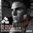 thumbnail image 5 of JAWCO Ultra-Tough Jawline Chewing Gum | Cinnamon Facial Fitness Hard Jaw Gum, 5 of 10
