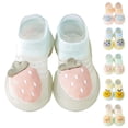 thumbnail image 4 of TAIAOJING Baby Toddler Floor Sock Shoes Cute Strawberry Cow Pattern Children Mesh Breathable Sneakers Non- Shoe, 4 of 4
