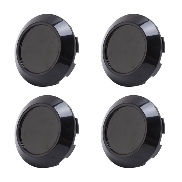 4pcs Wheel Center Caps Excellent Sealing Exquisite ABS Snap On Wheel Center Hub Cap Cover 76mm Outer Diameter
