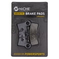 thumbnail image 1 of Niche Rear Brake Pad Set for Harley-Davidson Tri Glide Organic Motorcycle 519-KPA2583D, 1 of 5