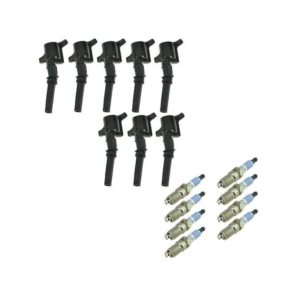 Ignition Coil Set with Spark Plugs 16 Piece Set - Compatible with 1998 ...