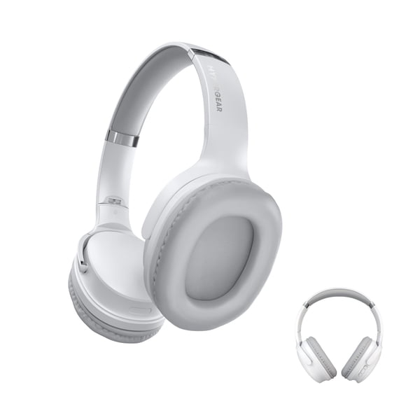 Auriculares inalámbricos 2 en 1 con altavoz HyperGear Flip White