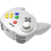 Retro-Bit Tribute 64 Wireless Controller for Nintendo 64, Switch Online, PC, MacOS, RetroPie, Raspberry Pi and Other USB Devices - Classic Gray
