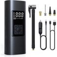 thumbnail image 1 of Inflador de neumáticos inalámbrico recargable, batería de 6000 mAh, inflador de neumáticos de 150 PSI, bomba de coche, Mini bomba de aire eléctrica portátil para bicicleta JM, 1 of 5