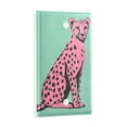 thumbnail image 2 of Yayeee Blank Wall Plate Cover 1-Gang 4.5"x2.7" Home Unused Decorative Outlet, Pink Cheetah, 2 of 7