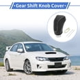 thumbnail image 2 of Unique Bargains 1 Set Gear Shift Knob Cover for Subaru Impreza 2017-2023 Anti-Slip Faux Leather Black Beige Stick Shifting Handle Protector, 2 of 6