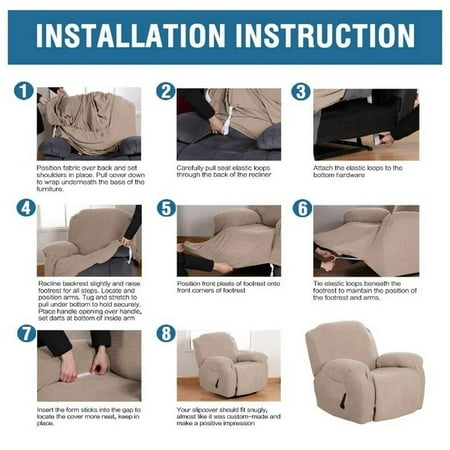 Stretchable Recliner Chair Covers Washable Jacquard Fabric Non Slip Sofa Slipcovers Waterproof All Inclusive Seat Couch Cover With Side Pocket Canada - Slip Covers For Sofas With Recliners Stretchable Recliner Chair Covers Washable Jacquard Fabric Non Slip Sofa Slipcovers Waterproof All Inclusive Seat Couch Cover With Side Pocket Canada - Slip Covers For Sofas With Recliners