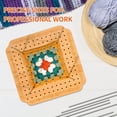 thumbnail image 3 of Pizarra CraftyManor Bamboo con estampado de rosas, 20 clavijas, 3 of 6