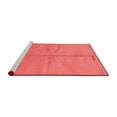 thumbnail image 2 of Ahgly Company Machine Washable Indoor Rectangle Abstract Red Modern Area Rugs, 3' x 5', 2 of 4