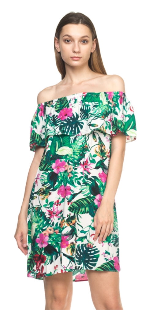 walmart off the shoulder dress