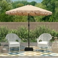 thumbnail image 2 of Abble Scallop Tilt Crank Patio Umbrella, 2 of 4