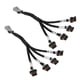 thumbnail image 2 of Coil Pack Relocation Kit, Ignition Coil Harness Set 12558948 OEM Quality Wearproof Direct Fit Long Durability Black For LS1 LS6 Engines, 2 of 8