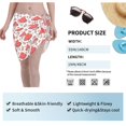thumbnail image 7 of Disketp Amanita Red Mushroom Women Swimsuit Cover Up Short Chiffon Summer Beach Sarong Bikini Wrap Skirt Bathing Suit, 7 of 7