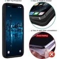 thumbnail image 3 of TopSave Magnetic Case Compatible with Mag-Safe, Liquid Silicone Rubber Bumper Case with Soft Microfiber Case For iPhone 14 Pro Max 6.7", Dark Purple, 3 of 3
