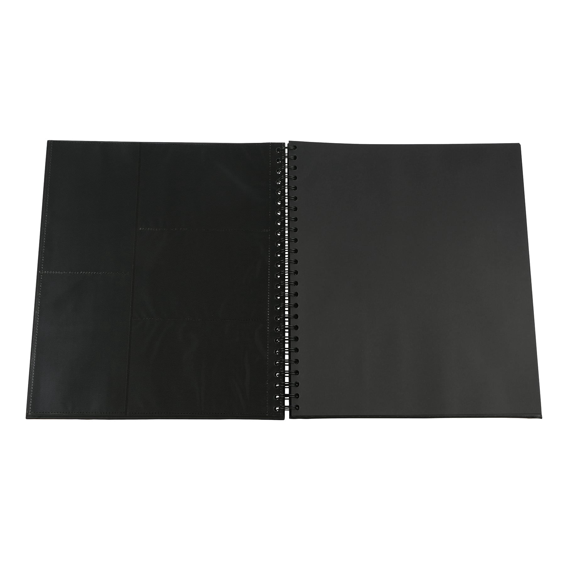 Recollections Black 12" x 12" Spiral Bound Scrapbook Album - Acid-Free Chipboard Albums with Pocket & Photo Pages for DIY Scrapbooking & Memory Keeping, 6 Pack