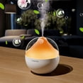 thumbnail image 1 of Fiudx Liquidación navideña Humidificador con forma de paisajes Humidificador USB Humidificador de escritorio con luces LED para oficina, dormitorio y sala de estar Hidrata y purifica el ambiente, 1 of 6